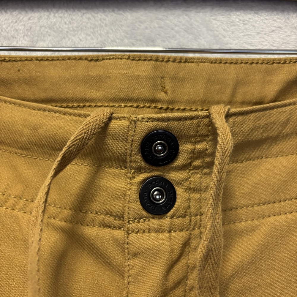 PrAna Cargo Pants Womens Size 12 Tan Stretch Convertible Hiking Outdoor Utility - Picture 3 of 16